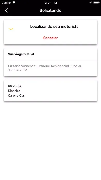 Capturas de pantalla de Carona Car - Passageiro