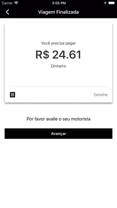 Capturas de pantalla de Carona Car - Passageiro