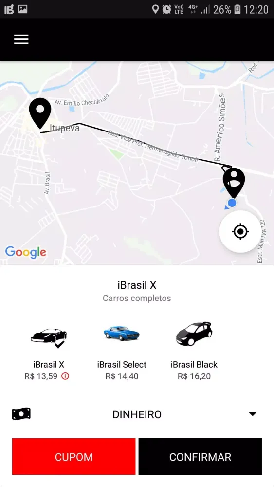iB Mobile Passageiros/Clientes Screenshots