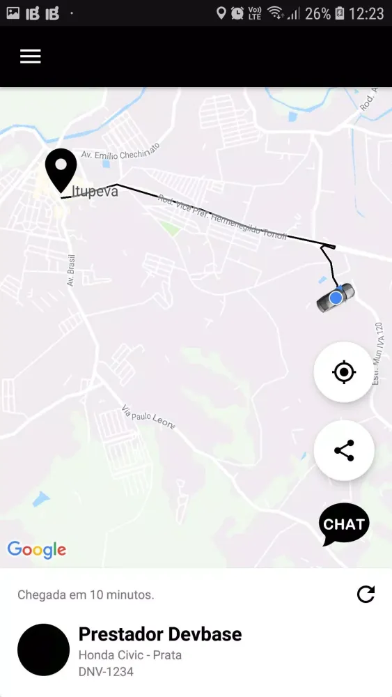 iB Mobile Passageiros/Clientes Screenshots
