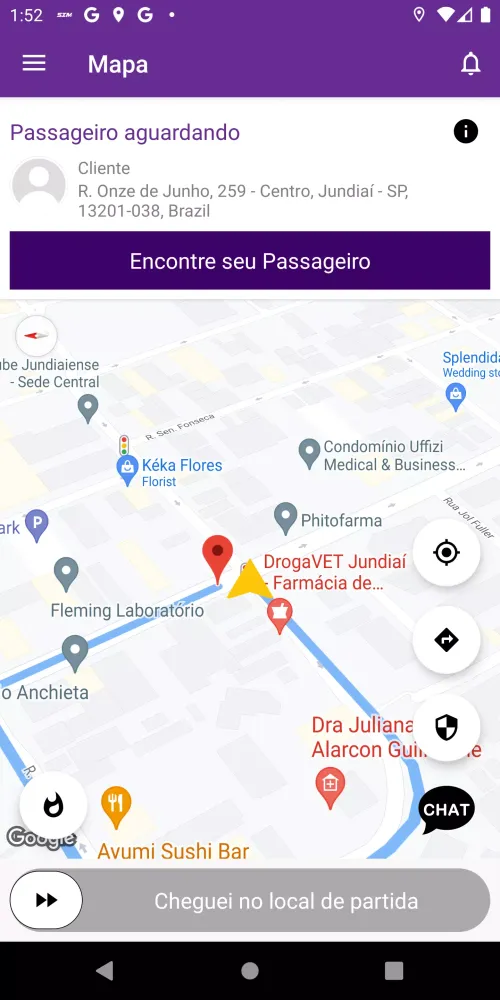 SIM! APP Motorista應用截圖