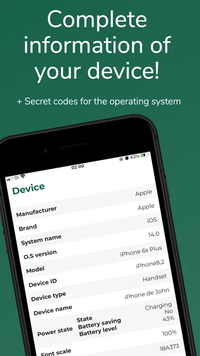 Device Info Toolkit スクリーンショット