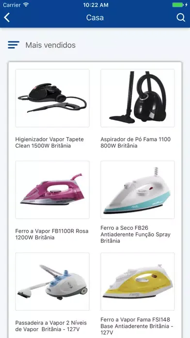 Catálogo de Produtos Britânia Screenshots