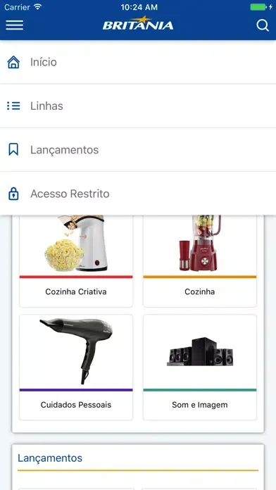 Catálogo de Produtos Britânia Screenshots