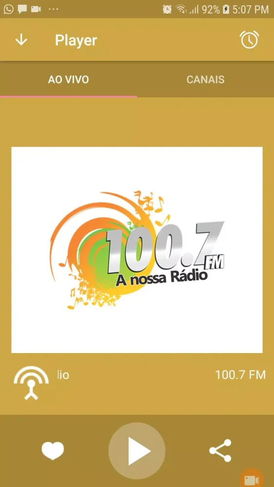 Rádio 100.7 FM Screenshots