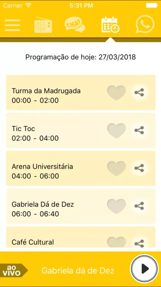Capturas de pantalla de Gabriela FM 102,9