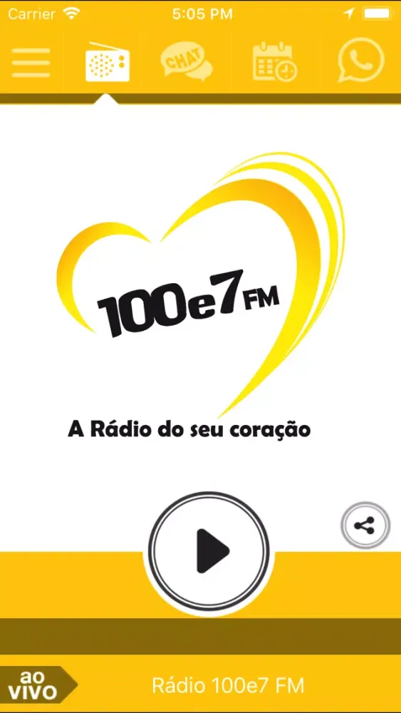 100e7 FM سکرین شاٹس
