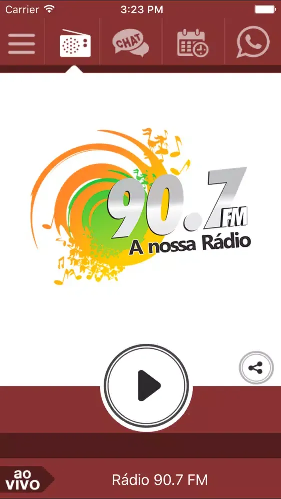 Скриншоты Rádio 90.7 FM