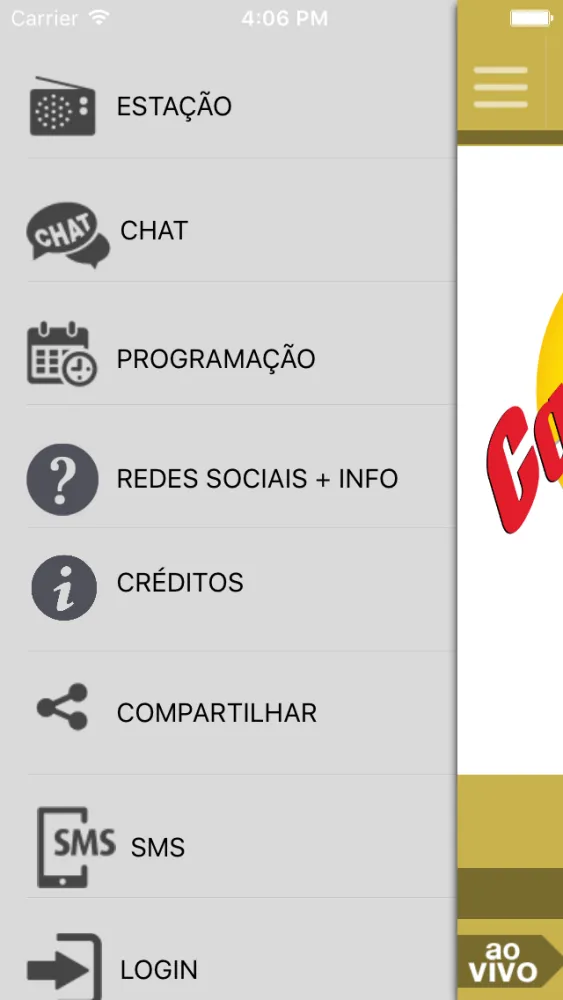 Caraguá FM, 89.5 سکرین شاٹس