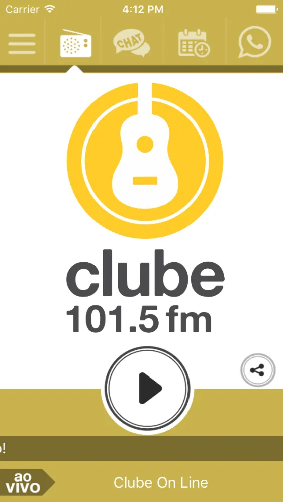 Clube FM - 101.5应用截图