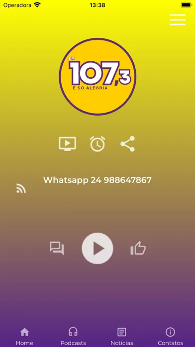 FM 107 Três Rios Screenshots
