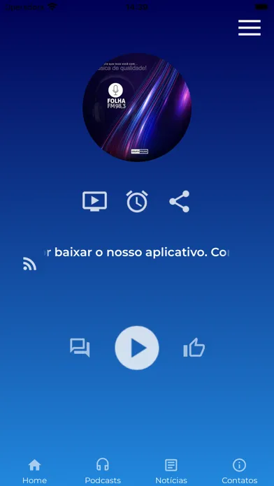 Folha FM 98,3应用截图