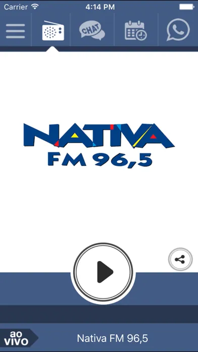 Скриншоты Nativa FM 96,5