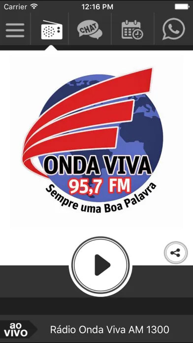Captures d'écran de Rádio Onda Viva FM