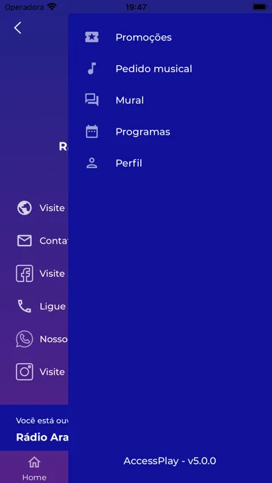 Captures d'écran de Rádio Araranguá