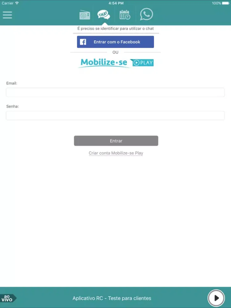 Aplicativo RC iPad 应用截图