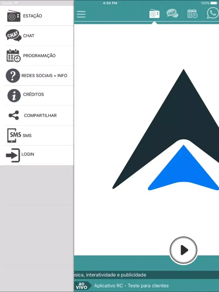 Aplicativo RC iPad 应用截图