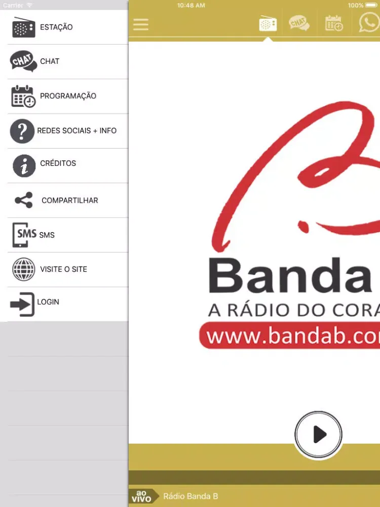 Capturas de pantalla de Banda B iPad 