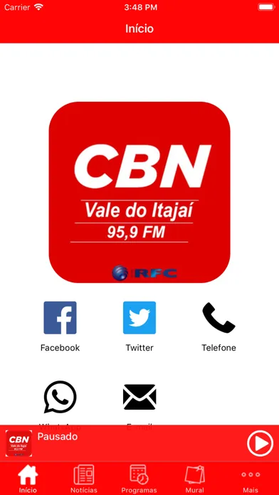 Screenshot di CBN Vale do Itajaí