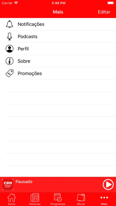 Screenshot di CBN Vale do Itajaí