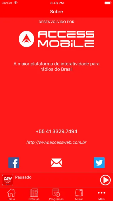 Screenshot di CBN Vale do Itajaí