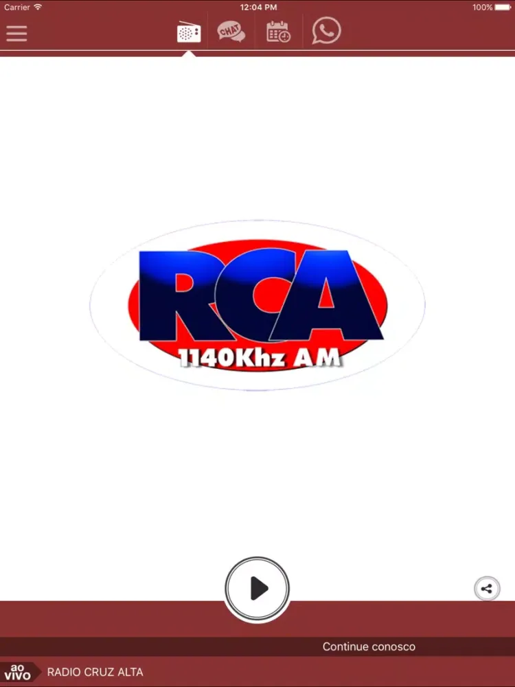 Captures d'écran de Rádio Cruz Alta AM iPad 