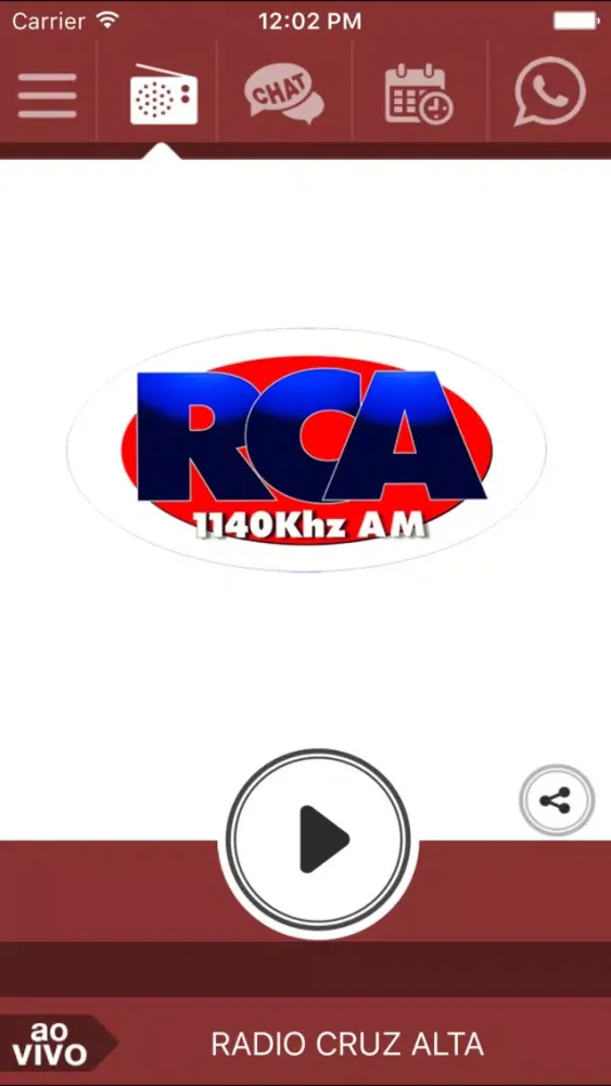 Captures d'écran de Rádio Cruz Alta AM