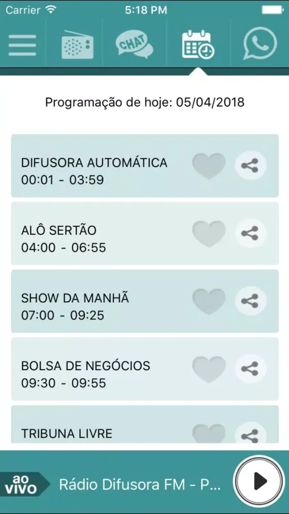 Rádio Difusora FM Paranaíba MS应用截图