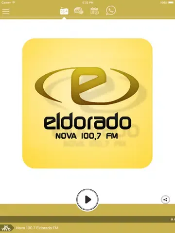 Capturas de tela do Eld100.7FM iPad 