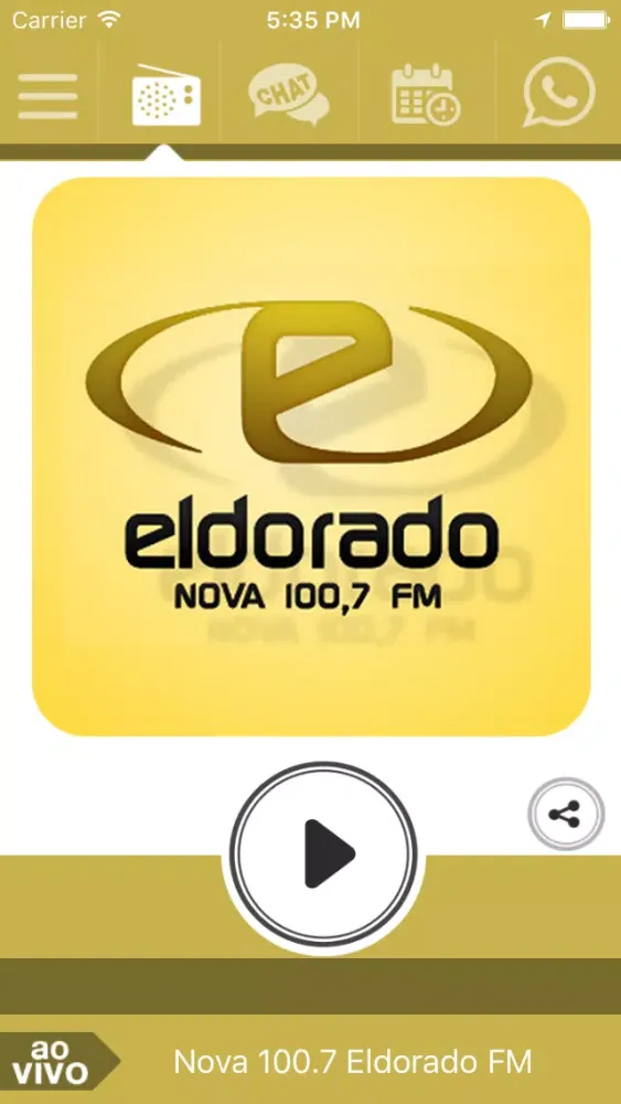 Capturas de tela do Eld100.7FM