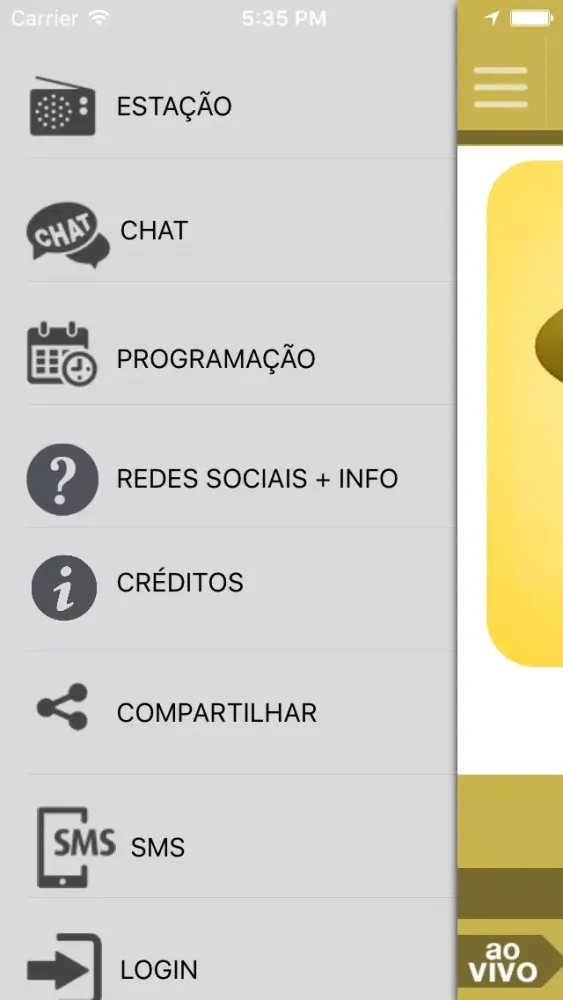 Capturas de tela do Eld100.7FM