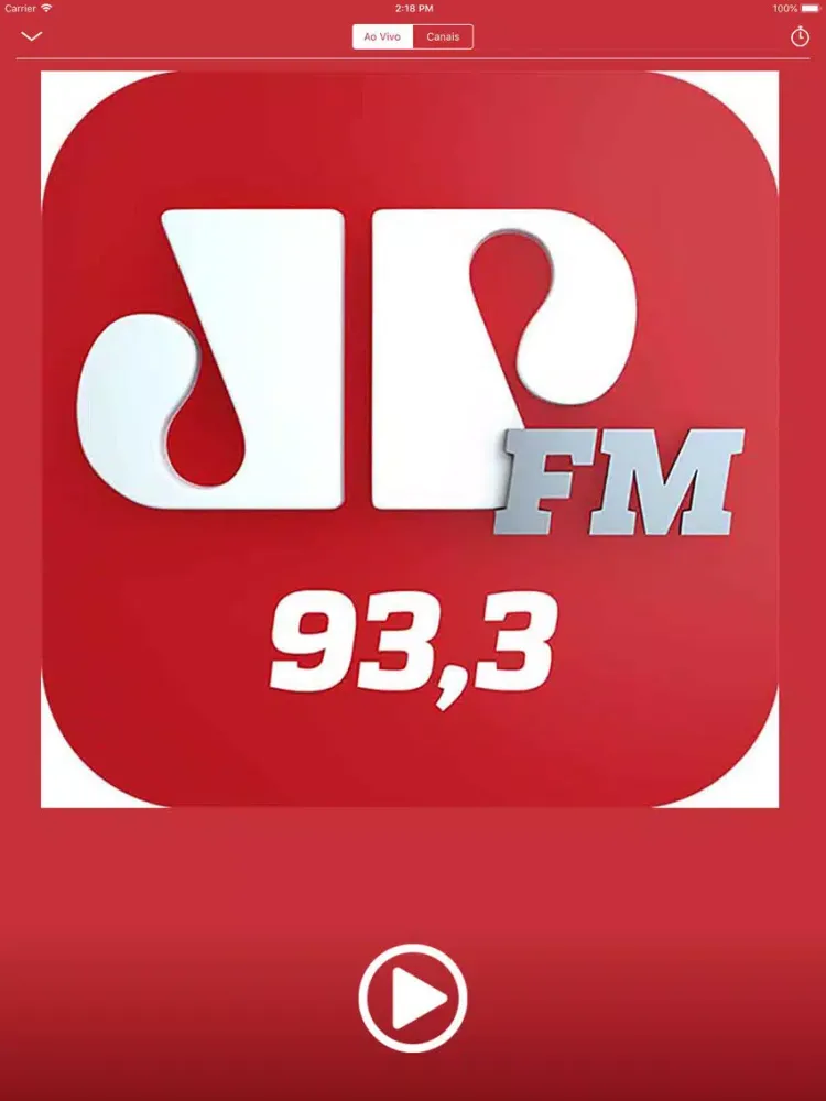 Скриншоты Jovem Pan - Foz do Iguaçu iPad 