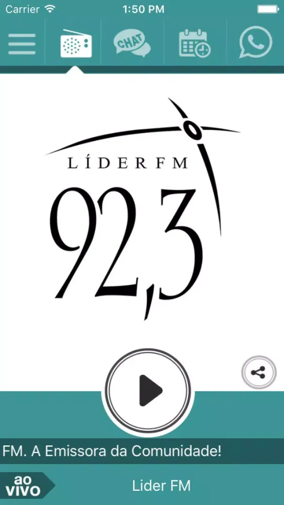 Zrzuty ekranu Líder FM