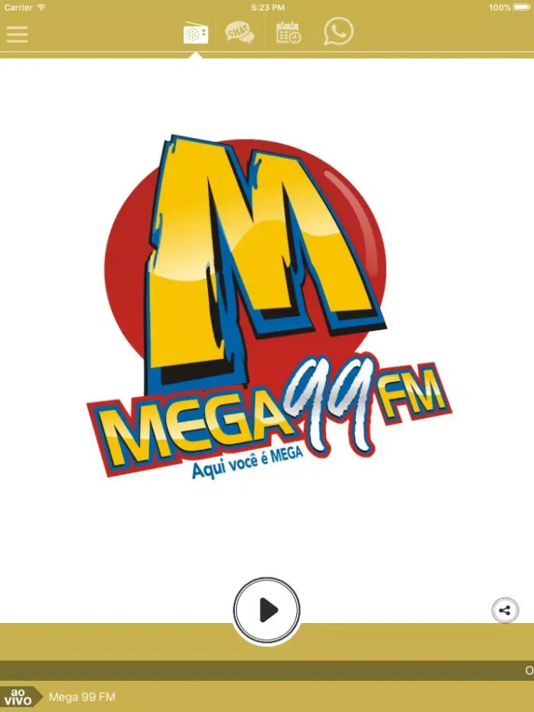 Скриншоты Mega 99 FM iPad 