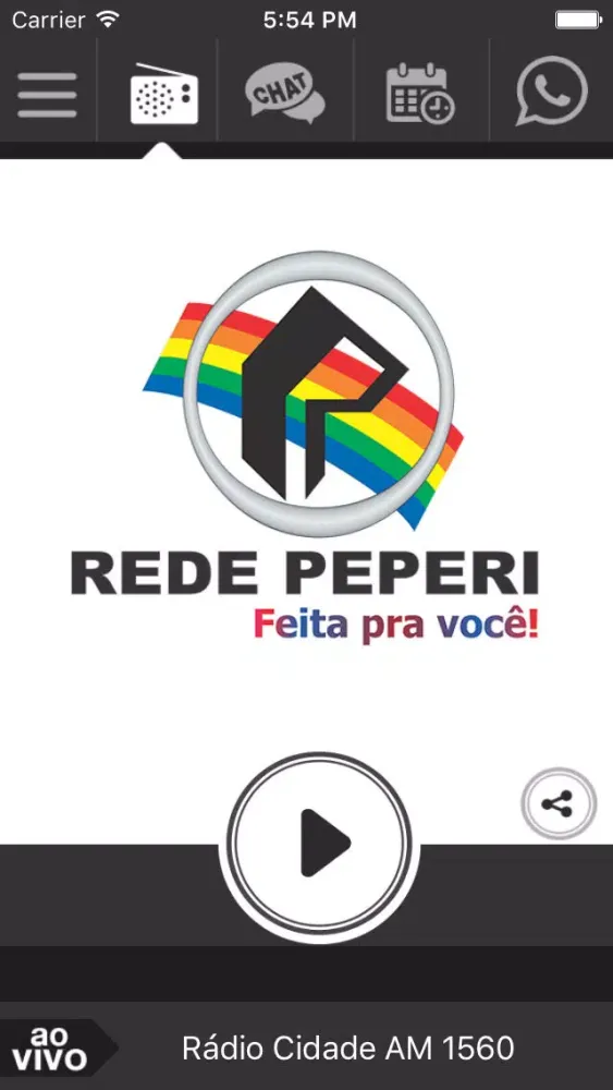 Rádio Cidade 1560 स्क्रीनशॉट