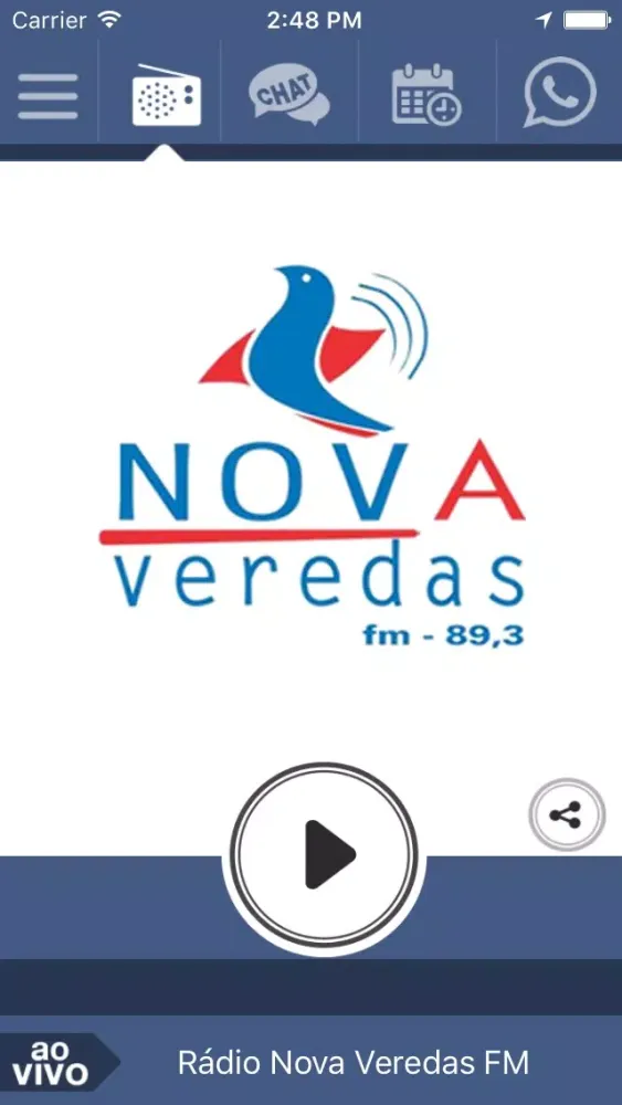Rádio Nova Veredas FM應用截圖