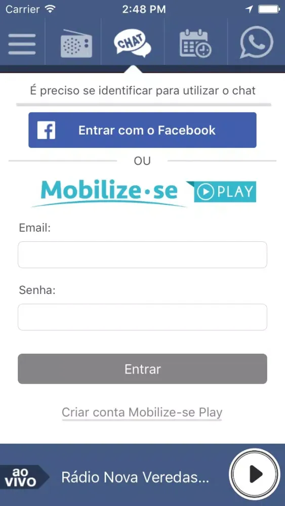 Rádio Nova Veredas FM應用截圖