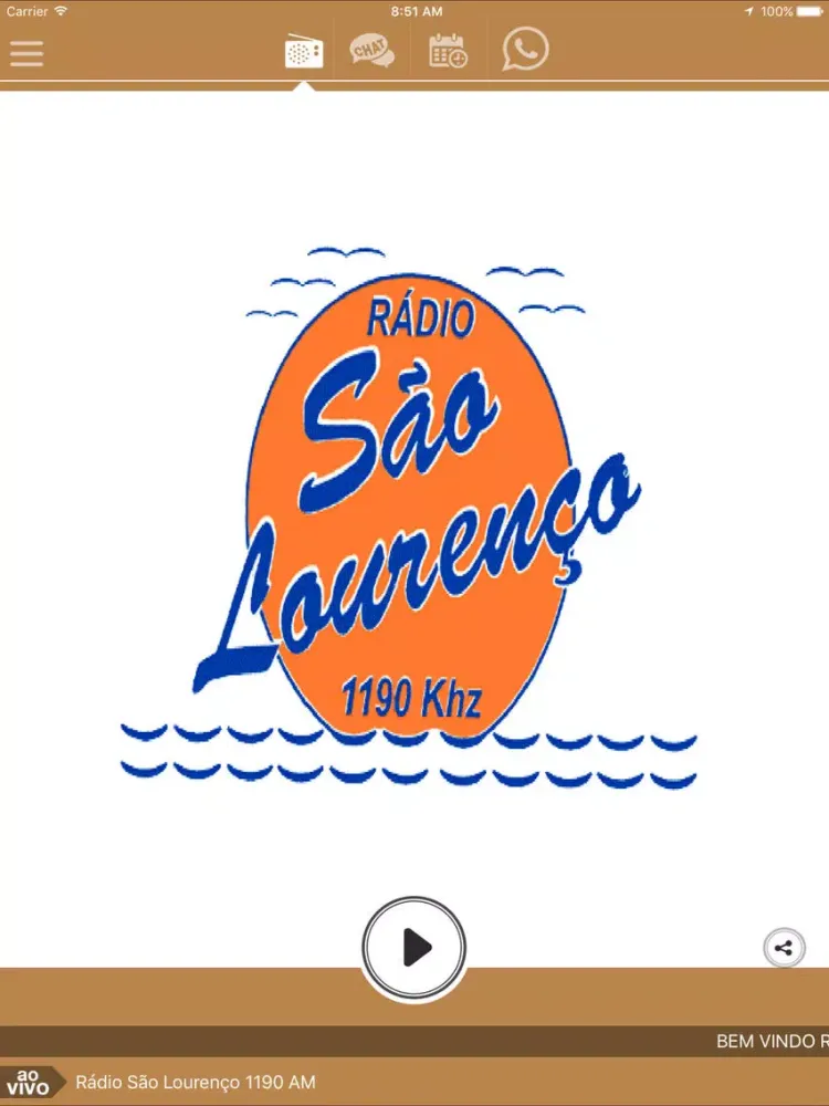 Zrzuty ekranu Rádio São Lourenço iPad 