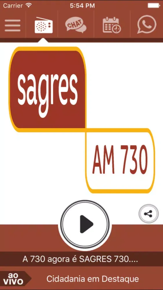 Zrzuty ekranu Rádio 730 AM