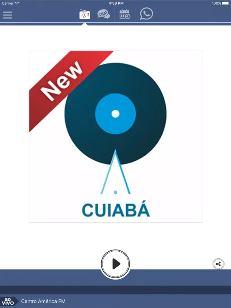 تصاویر Centro América FM – Cuiabá iPad 