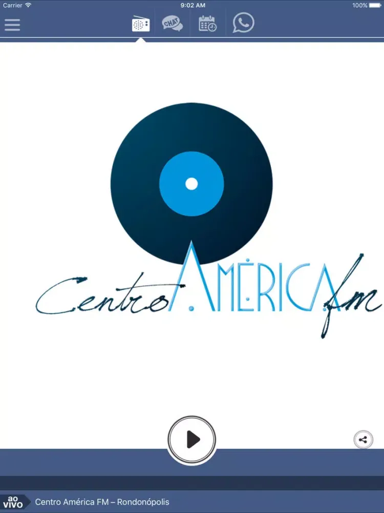 Centro América FM Rondonópolis iPad  Ekran Görüntüleri