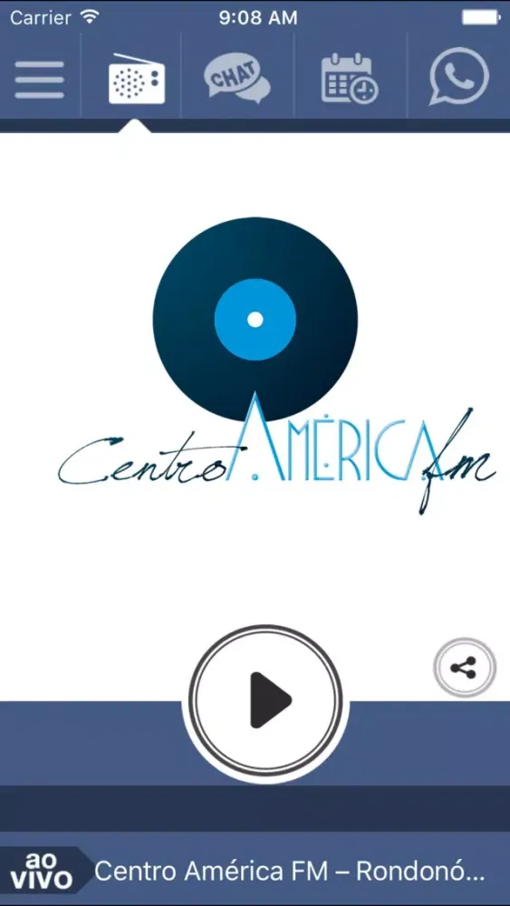 Centro América FM Rondonópolis Ekran Görüntüleri