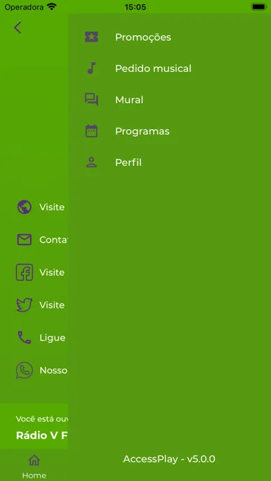 Capturas de pantalla de Rádio V 102.9 FM