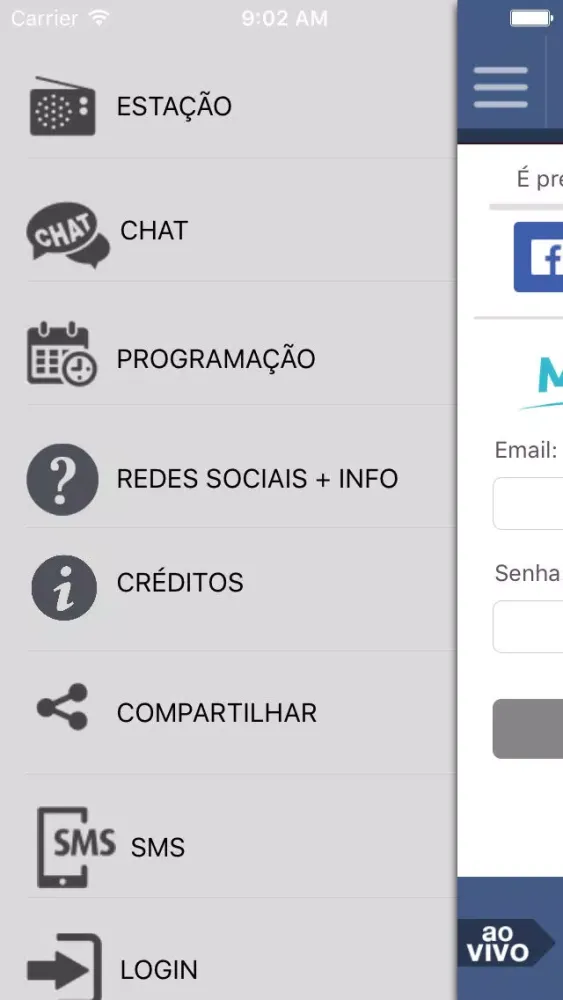 ภาพหน้าจอของ Rádio Globo Blumenau AM