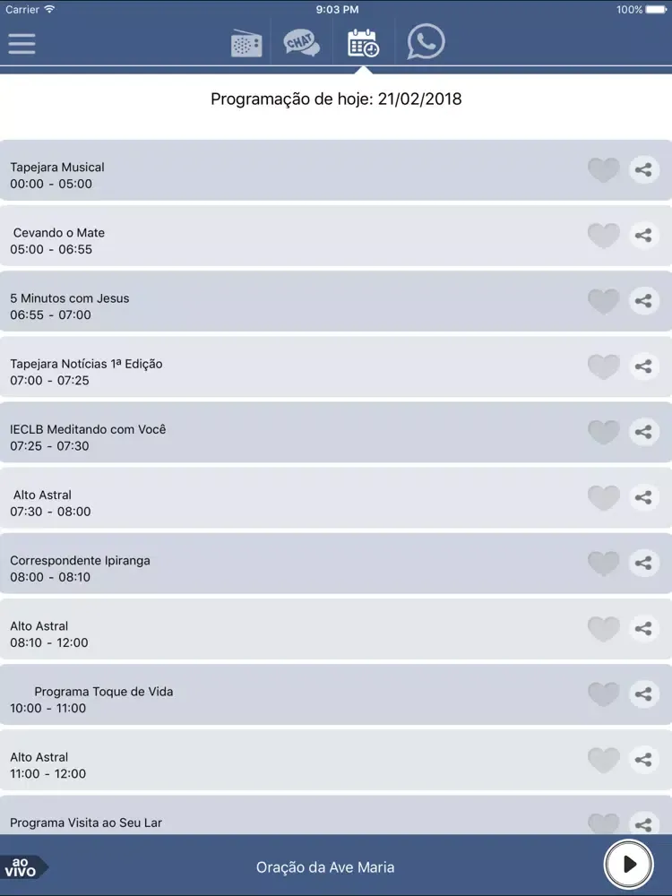 Radio Tapejara iPad  স্ক্রিনশট