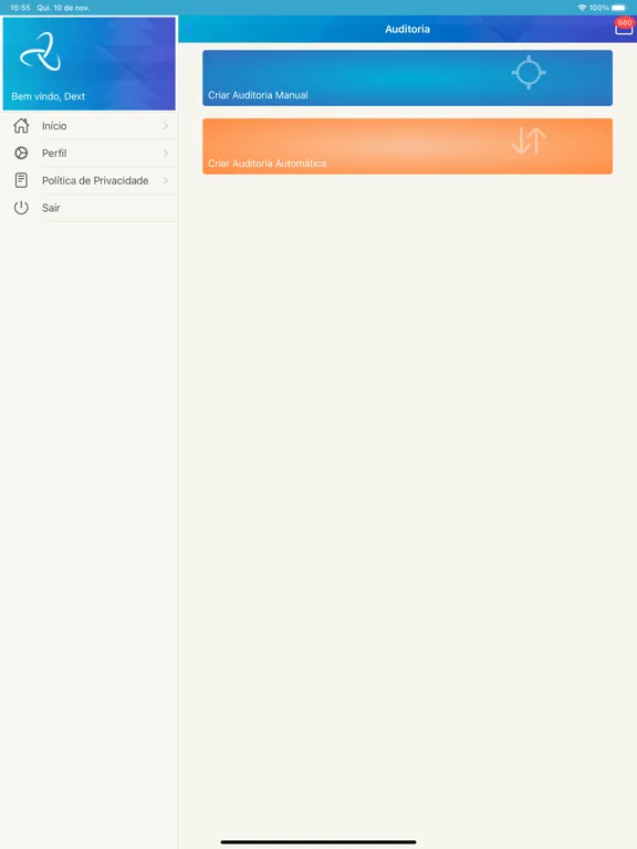 Dext Mobile SM Novo Atacarejo iPad 應用截圖