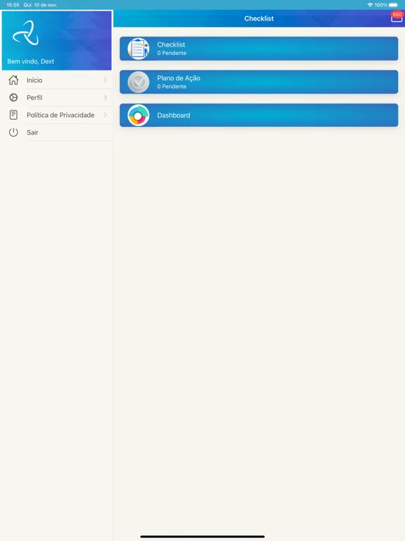 Dext Mobile SM Novo Atacarejo iPad 應用截圖