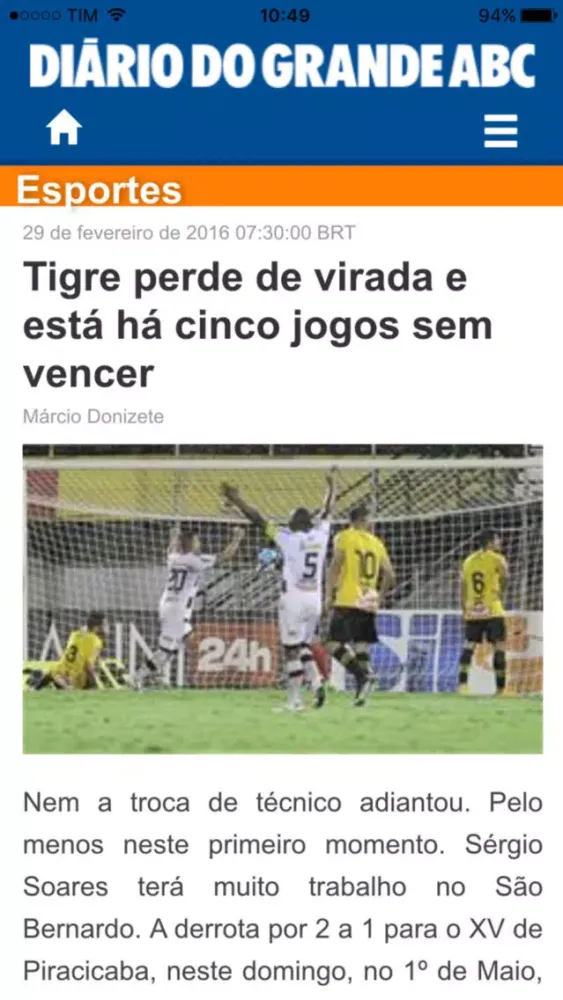 Jornal Diário do Grande ABC Ekran Görüntüleri