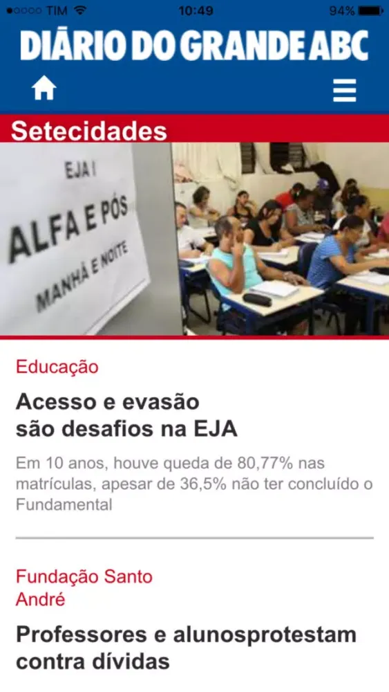 Jornal Diário do Grande ABC Ekran Görüntüleri