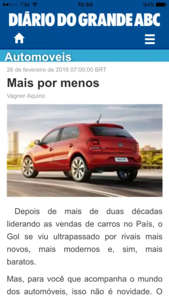 Jornal Diário do Grande ABC Ekran Görüntüleri